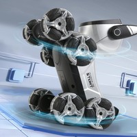 Robot chien interactif intelligent, jouet robotique parlant avec lumières d'expression faciale, commande vocale et capteur tactile