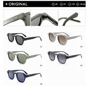 Nueva Llegada SA0485 Gafas de Sol de Acetato para Hombre, Montura Completa, Protección UV400, Disponibles para Adultos, Se Acepta OEM, Mercancía Lista para Enviar - Product Image 5