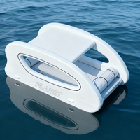Nouveauté : Maison flottante gonflable de luxe portable de grande taille pour la pêche et les loisirs