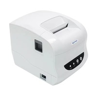 Imprimante thermique 2-en-1 80 mm XP-365B WiFi Bluetooth pour l'impression de reçus et d'étiquettes, compatible avec iOS et Android