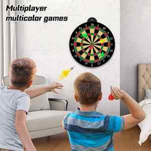 2022 New 12/15/17/18 Inch Dartboard Professional With Digital Net and Iron Word Flocking <b>Dart</b> Board - Product Image 2