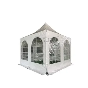 5x5m PVC Outdoor Wedding Pagoda Tent Pagoda Pavilion