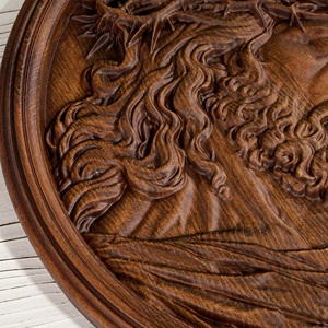 Plaque Cadeau en Bois Scène <span class=keywords><strong>de</strong></span> Nativité, Souvenir <span class=keywords><strong>de</strong></span> la Nativité <span class=keywords><strong>de</strong></span> Jésus Sculpté à la Main, Souvenir <span class=keywords><strong>de</strong></span> Noël Chrétien en Gros - Product Image 5