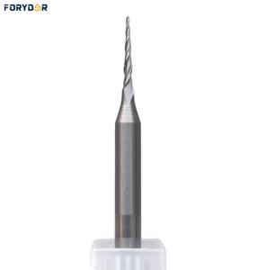Low Price R0.25 Taper Ballnose <strong>End</strong> <strong>Mill</strong> Cnc Cutter Tapered Ball Nose Milling Cutter <strong>for</strong> Carving Wood Aluminum Iron <strong>Copper</strong> - Product Image 5