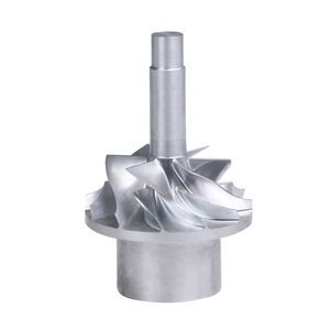Impulsor de Aluminio, Titanio, Latón y Acero Inoxidable de Alta Precisión, Mecanizado CNC Personalizado, Fabricado con Tecnología de Electroerosión por Hilo (EDM) - Product Image 3