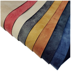 Cuero Sintético PU Impreso con Revestimiento de Microfibra Resistente a la Abrasión para Muebles, Hecho en Dongguan - Product Image 1