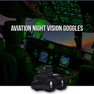 Очки ночного видения YJ ANVIS-6 для пилотов, крепление на шлем, поколение 2+, 1400+ FOM, 40 FOV, 6 уровней яркости - Product Image 2