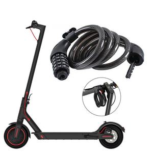 Candado de Bicicleta de Alta Calidad con Cable de Acero de Seguridad, Plegable, con Combinación de 5 Dígitos, sin Llave - Product Image 6
