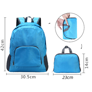 2025 Hot Bán 20L Xách Tay Ba Lô Chống Thấm Nước Tùy Chỉnh Ba Lô Với Logo Có Thể Gập Lại Giản Dị Du Lịch Ngoài Trời Ba Lô - Product Image 4