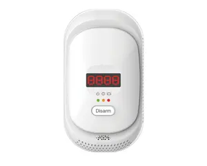 wired wireless Led Gas Detector WIFI Tuya Carbon Monoxide CO Fire Alarm Sensor Home Security Protection Alarm smoke sensor