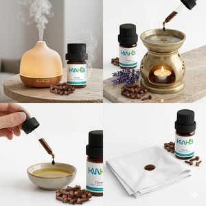 Aceite Esencial Puro de Clavo KWHB 5ml, Extractor Herbal para Uso Doméstico, Producto de Tailandia - Product Image 5