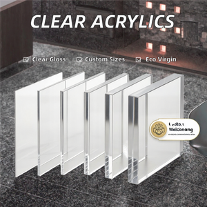 Láminas de Acrílico Transparente <span class=keywords><strong>OLEG</strong></span>, Superficie de Alto Brillo Ecológica, 3mm 5mm 8mm 10mm 1220x2440mm, Servicio de Corte Personalizado - Product Image 2