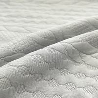 ANONO Nouveau Produit Lots de Surplus Polyester Spandex Jacquard Tricoté Tissu de Sport pour Vêtements Tissus Textiles
