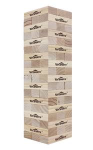 <b>Wooden</b> tower include 54pcs <b>blocks</b> in Carry bag - Product Image 2