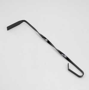 Juego de herramientas de jardín para parrillas de carbón, accesorios para exteriores, pala de hierro fundido de mango largo, espátulas, pinzas y pica leña. - Product Image 2