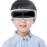 Appareil de massage des yeux à filtre radio RG avec technologie de lumière douce Compression froide et chaude Mode d'entraînement électrique