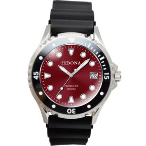 OEM Japon Mouvement <span class=keywords><strong>NH35</strong></span> Automatique Vintage Mécanique Montre de Plongée pour Hommes Bon <span class=keywords><strong>Prix</strong></span> sur Cuir et Titane Bande Pointeur Affichage - Product Image 4