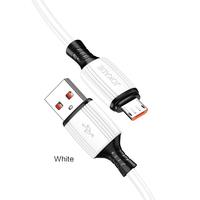JOKADE - Cable USB a Micro USB de Silicona Flexible de 1 Metro, Resistente a la Flexión, Carga Rápida, Cable de Datos para Teléfono Inteligente