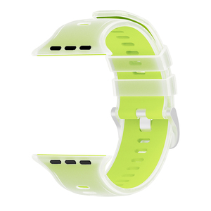 Bracelet en silicone de couleur gelée pour <span class=keywords><strong>Apple</strong></span> <span class=keywords><strong>Watch</strong></span> Ultra Band 49mm 45mm 44mm 42mm IWatch Series 11 10 46mm 9 8 <span class=keywords><strong>7</strong></span> 6 5 SE3, bracelet de sport - Product Image 1