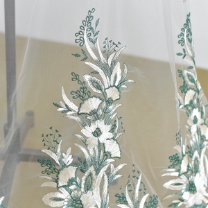 <span class=keywords><strong>Guanzhou</strong></span> Phổ Biến Nhất Bán Buôn Thêu Lưới Net Ren Vải - Product Image 3