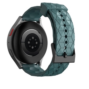 Bracelet en silicone Upro Wholesale pour Samsung 7/6/5, bracelet de remplacement 20mm 22mm, motif football, boucle à ardillon sportive - Product Image 5