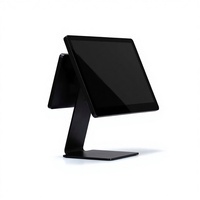 Système de point de vente tactile capacitif ultra-fin en aluminium GM-S701 compatible Windows GMS, caisse enregistreuse Wi-Fi 6 Full HD, garantie 3 ans