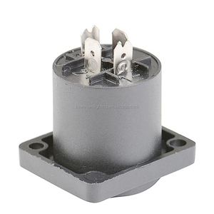 Thiết Bị Sân Khấu Đầu Nối Loa Hộp Âm Thanh XLR 4 Chân Đầu Nối Giắc Cắm Cái Hình Vuông Cho Cáp Phích Cắm Khuếch Đại Loa - Product Image 4