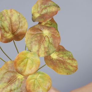 Bouquet de fleurs de lotus artificielles réalistes en plastique pour la maison et le bureau, plantes et fleurs artificielles personnalisables - Product Image 3