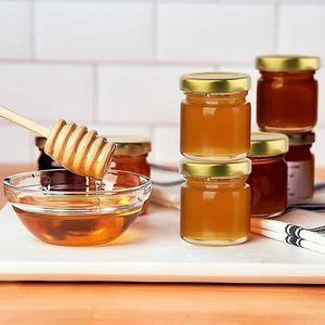 Etichetta personalizzata all'ingrosso 25ml 30ml 50ml vasetti esagonali di miele trasparente bottiglia di <span class=keywords><strong>vetro</strong></span> vuota - Product Image 5