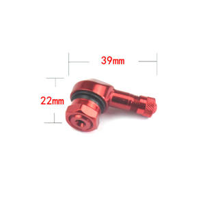 工場直販オートバイ電気自動車CNC改造タイヤアルミ合金90 ° NCY漏れ防止バルブ - Product Image 2