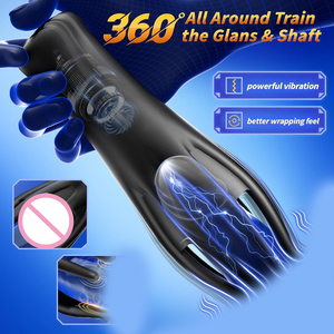 Vibrateur à 10 fréquences pour hommes, bâton de <span class=keywords><strong>massage</strong></span> langue-vibromasseur, jouets pour adultes, vente en gros, Airplane Cup étanche - Product Image 3