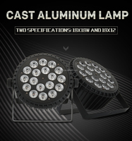 Shehds meilleur prix 12W Rgbw plat Par Led en aluminium 18*12 Led effet Par lumière en alliage d'aluminium Led Par pour Club mariage