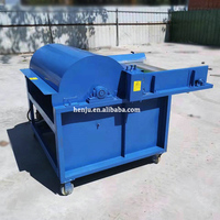 Ouvreur de recyclage de déchets de tissu de tissu de feutre de bord Machines d'ouverture de laine de fil de qualité supérieure Machine d'ouverture de laine abordable