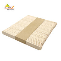 Bâtonnets de crème glacée en bois de couleur primaire jetables, directement de l'usine - écologiques, biodégradables, sans danger pour les aliments et bon marché