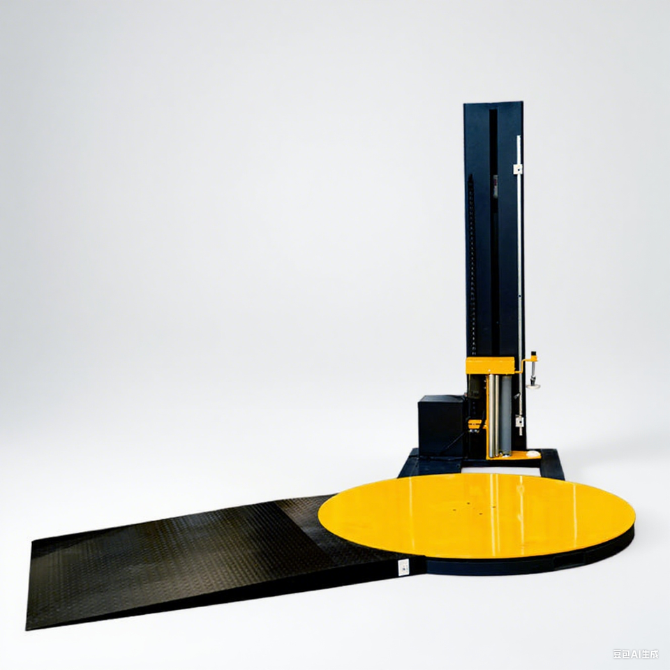 Automatic Pallet Stretch Wrapper Wrapping Machine With Scale Pallet ...