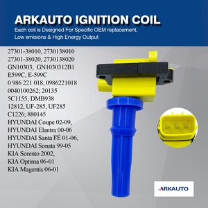 Bobinas de Encendido de Alto Rendimiento ARKAUTO UF285 27301-38020 para <span class=keywords><strong>HYUNDAI</strong></span> Sonata H100 H-1 Trajet Elantra KIA Sorento Carens 2.<span class=keywords><strong>0</strong></span> 2.4 - Product Image 4