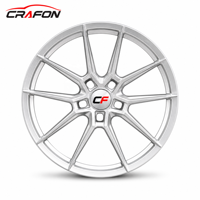 Jantes forgées CF 20 pouces 5x130 PCD pour voitures particulières, compatibles avec R35 MK4 C8, monobloc, concaves, sportives