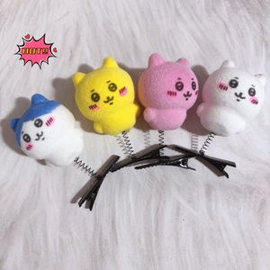 Cartoon Cute Animal Hair Accessories Mini Capybara Hair <b>Clip</b> Plush Capybara <b>Spring</b> Toy - Product Image 1