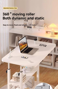 Bureau portable moderne en panneaux de bois à hauteur réglable, idéal pour l'étude, le travail sur <span class=keywords><strong>ordinateur</strong></span>, pour salon et usage domestique, <span class=keywords><strong>compact</strong></span> pour <span class=keywords><strong>ordinateur</strong></span> portable - Product Image 6