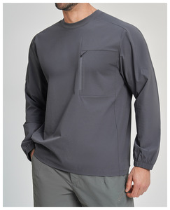 Chaqueta Deportiva Casual para Hombre, de Manga Larga, para Senderismo, Pesca, Fitness al Aire Libre, Fabricada con Tejido de Regeneración Ecológica - Product Image 3