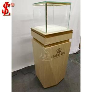 Sang trọng aarabic Vàng đồ trang sức đồng hồ cửa hàng thiết kế tùy chỉnh Mall kiosk đồ trang sức <span class=keywords><strong>Showcase</strong></span> <span class=keywords><strong>L</strong></span> hình dạng đồ trang sức giới thiệu cho bán - Product Image 3