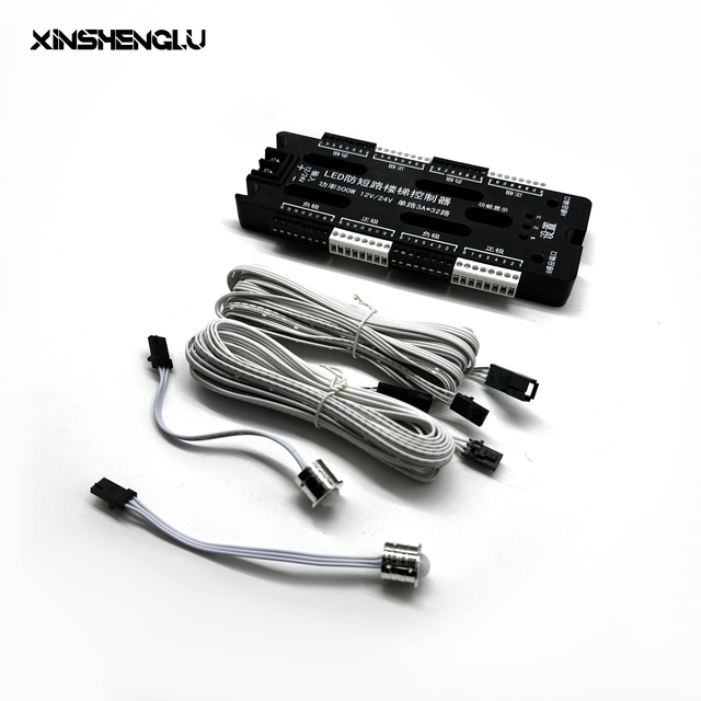 12V Channel PIR Stair Sensor LED Controller Automatic LED Strips Manual Dimmer Used for Light Strip