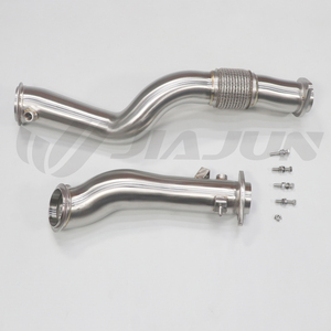 2021-2024 BMW M3 M4 G80 g82 SS304 dòng chảy cao bằng thép không gỉ ống xả downpipe với tiêu đề thẳng s55b30a tương thích - Product Image 2