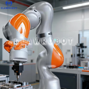 Clawrobo KUKA LBR iiwa 7 R800 cobot สำหรับการประกอบที่ละเอียดอ่อนเครื่องจักรที่มีความยืดหยุ่นในการผลิต - Product Image 2