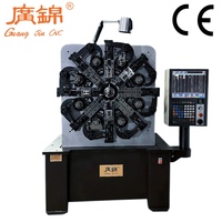 Mesin Pembuat Pegas Otomatis CNC 1.2-4.5mm Merek Guang Jin 380V Garansi 2 Tahun Pemasok di Dongguan Cina