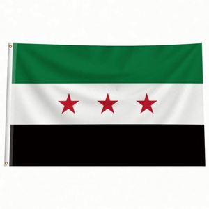 Factory Wholesale 100% Polyester Best Price Exquisite Custom Size Syria <b>Flags</b> - Product Image 4