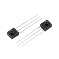 Diode réceptrice IR SMD haute sensibilité 38 kHz 5042, capteur infrarouge avec une durée de vie de 50 000 heures pour le contrôle de téléviseurs