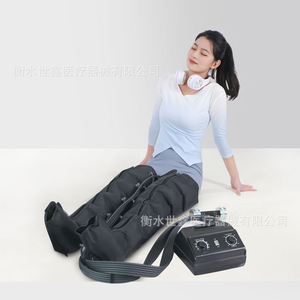Masajeador de piernas por presión de aire Shixin con 4 cabezales de masaje, temporizador y múltiples modos para rehabilitación y terapia de piernas y pies. - Product Image 2