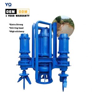 Wear Resistance 100 - 800 M³/H Electric <b>Submersible</b> Slurry <b>Pump</b> Centrifugal Dewatering Dredge Dredging <b>Pump</b> for Tailing - Product Image 1