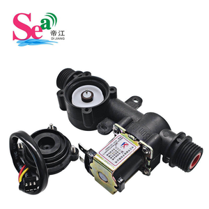 Sensor de Flujo de Agua para Sistema de Riego con Válvula Solenoide, Medidor de Flujo Electrónico Hall G1/2" DN15mm 1-25L/min para Jardín - Product Image 3